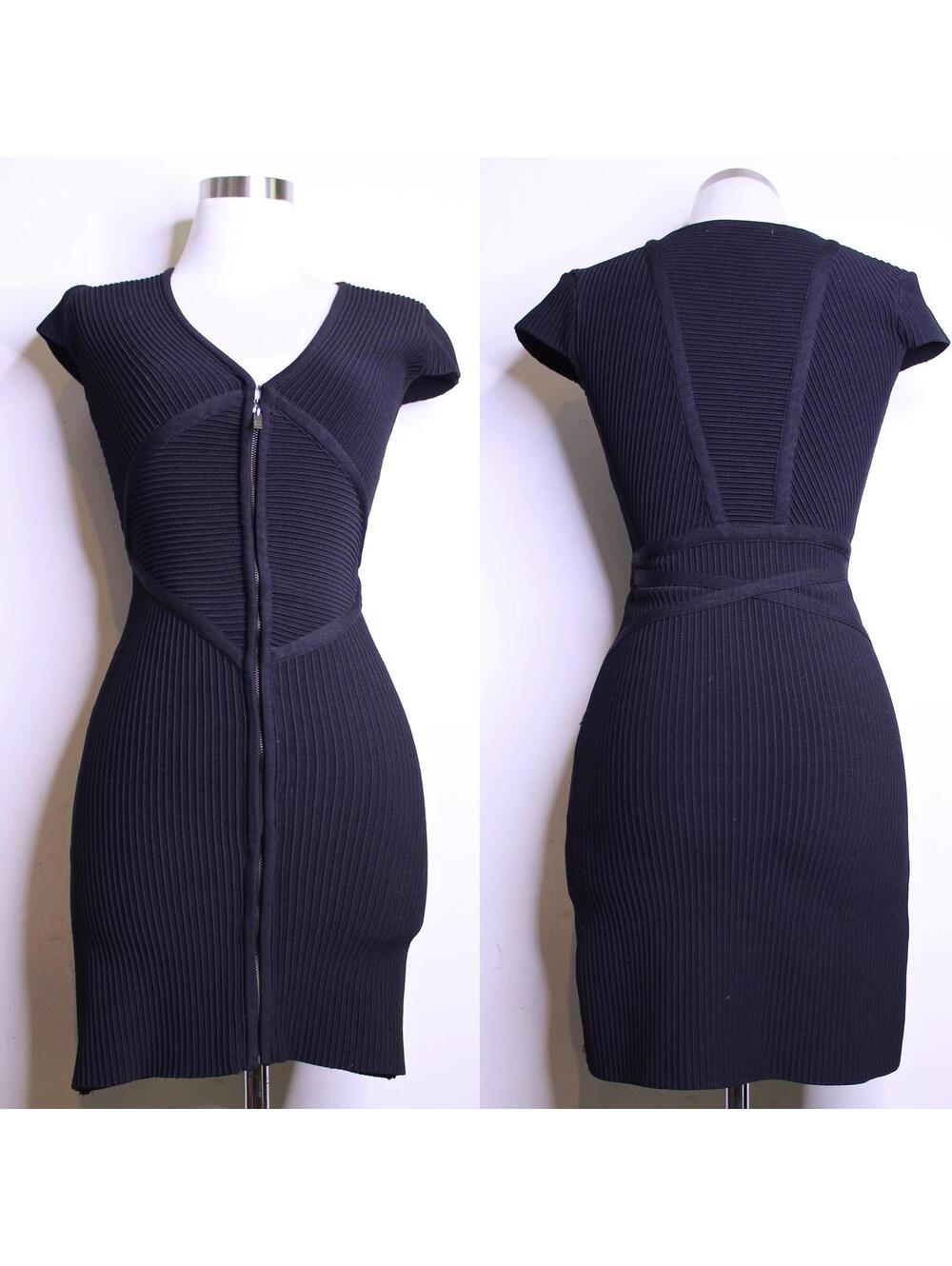 Revolve Stretta Black Bodycon Mini Dress - Small